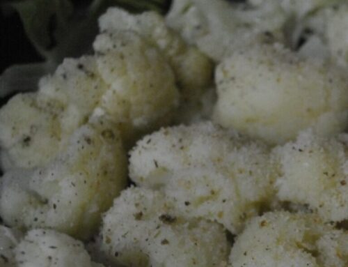 Cavolfiore al rosmarino