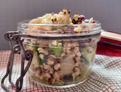 Quinoa con tonno e zucchine